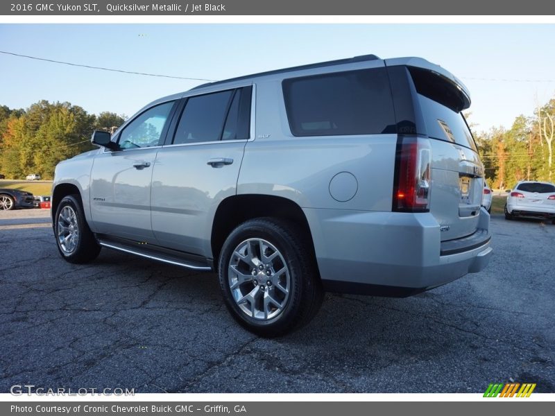 Quicksilver Metallic / Jet Black 2016 GMC Yukon SLT