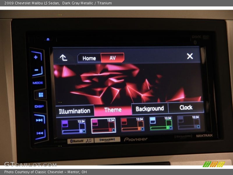 Dark Gray Metallic / Titanium 2009 Chevrolet Malibu LS Sedan