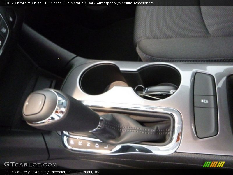 Kinetic Blue Metallic / Dark Atmosphere/Medium Atmosphere 2017 Chevrolet Cruze LT