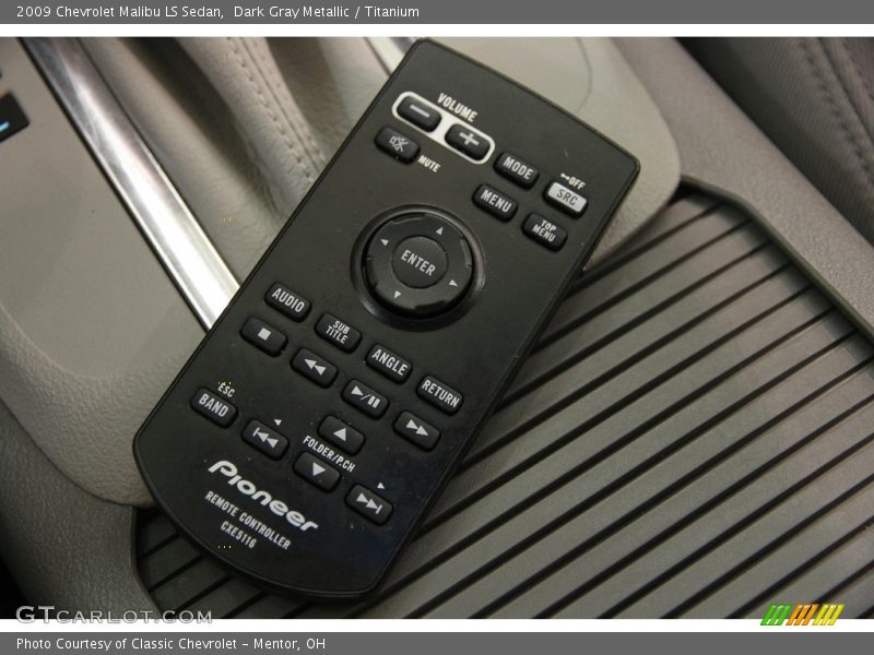 Dark Gray Metallic / Titanium 2009 Chevrolet Malibu LS Sedan