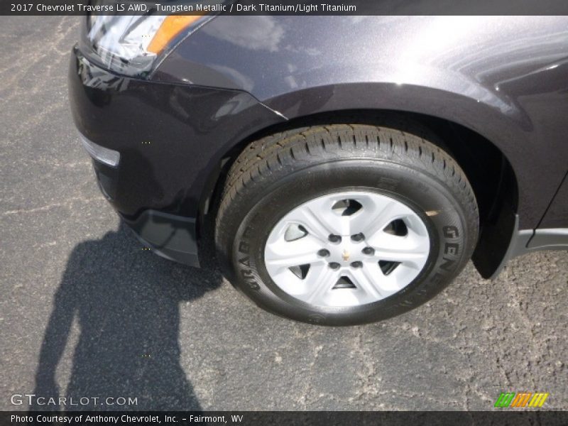 Tungsten Metallic / Dark Titanium/Light Titanium 2017 Chevrolet Traverse LS AWD