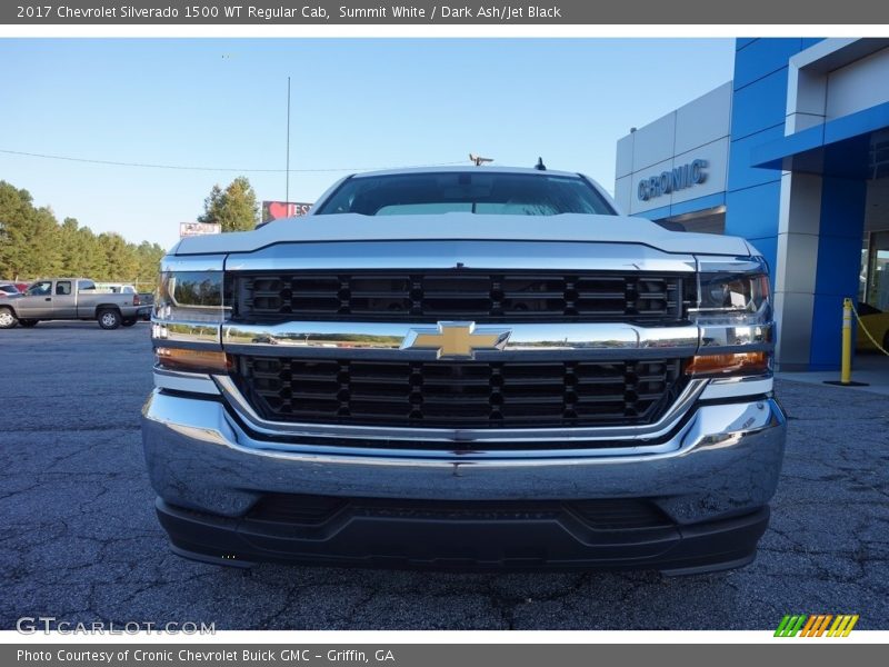 Summit White / Dark Ash/Jet Black 2017 Chevrolet Silverado 1500 WT Regular Cab