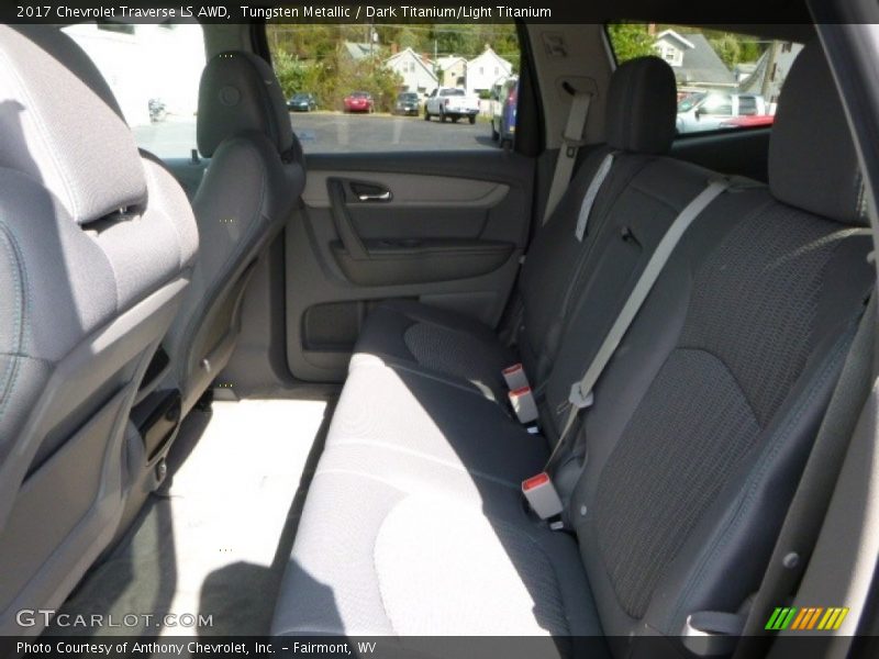 Tungsten Metallic / Dark Titanium/Light Titanium 2017 Chevrolet Traverse LS AWD