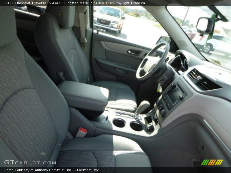 Tungsten Metallic / Dark Titanium/Light Titanium 2017 Chevrolet Traverse LS AWD