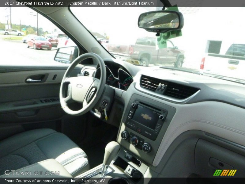 Tungsten Metallic / Dark Titanium/Light Titanium 2017 Chevrolet Traverse LS AWD