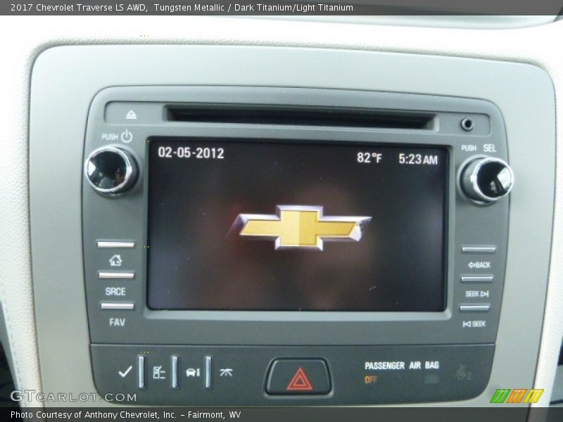 Tungsten Metallic / Dark Titanium/Light Titanium 2017 Chevrolet Traverse LS AWD