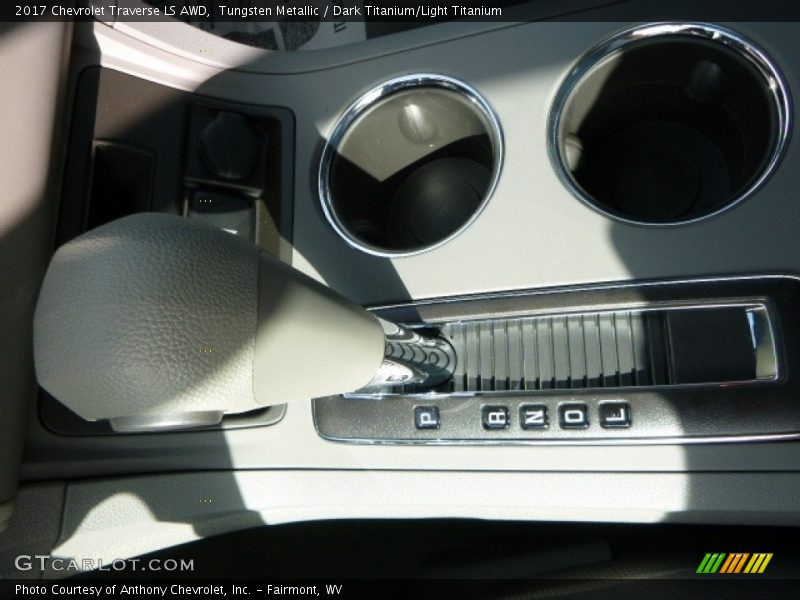 Tungsten Metallic / Dark Titanium/Light Titanium 2017 Chevrolet Traverse LS AWD