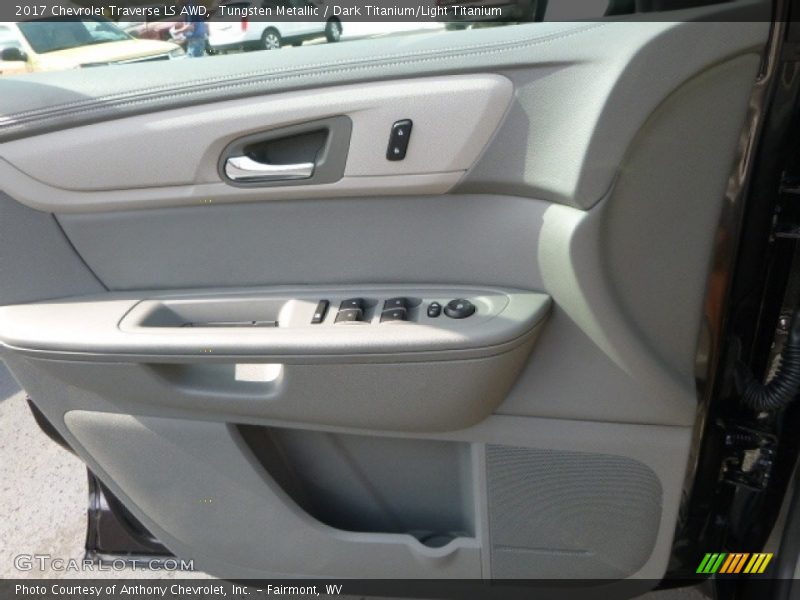 Tungsten Metallic / Dark Titanium/Light Titanium 2017 Chevrolet Traverse LS AWD