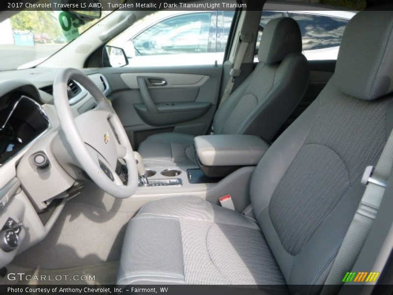 Tungsten Metallic / Dark Titanium/Light Titanium 2017 Chevrolet Traverse LS AWD