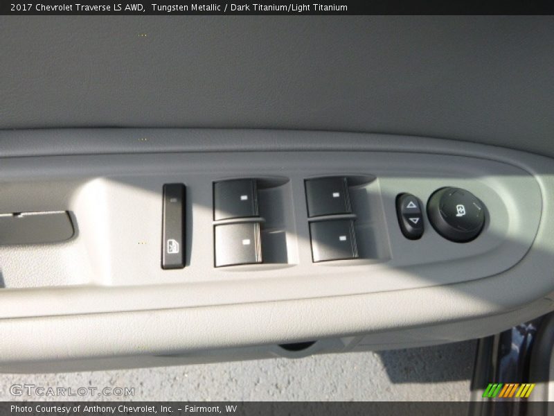 Tungsten Metallic / Dark Titanium/Light Titanium 2017 Chevrolet Traverse LS AWD