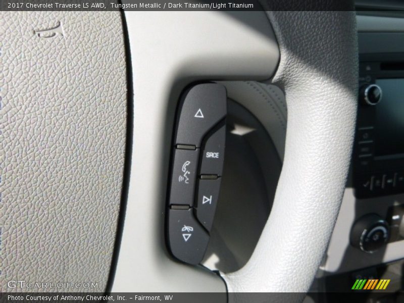 Tungsten Metallic / Dark Titanium/Light Titanium 2017 Chevrolet Traverse LS AWD