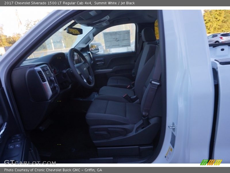 Summit White / Jet Black 2017 Chevrolet Silverado 1500 LT Regular Cab 4x4