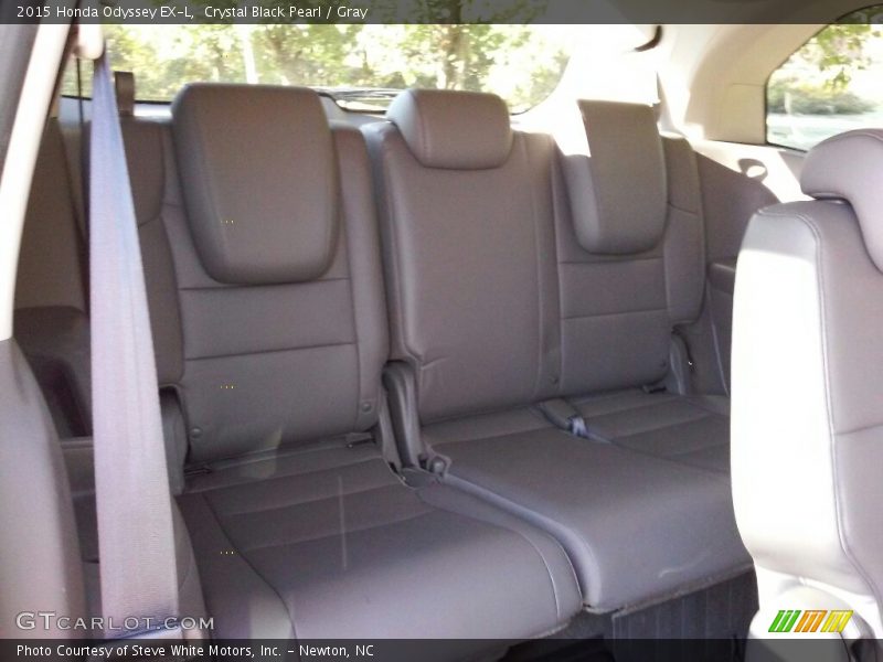 Crystal Black Pearl / Gray 2015 Honda Odyssey EX-L