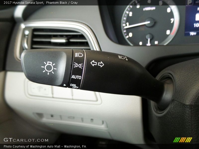 Controls of 2017 Sonata Sport