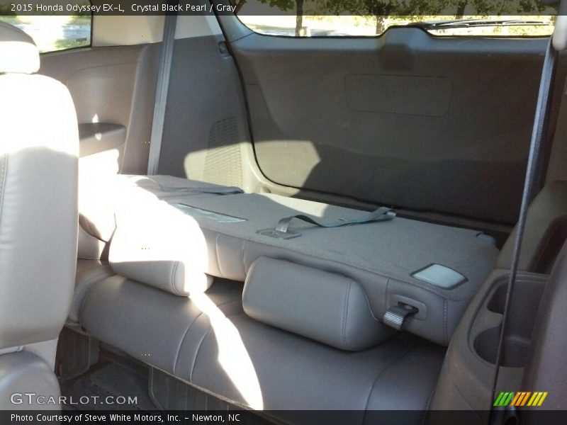 Crystal Black Pearl / Gray 2015 Honda Odyssey EX-L