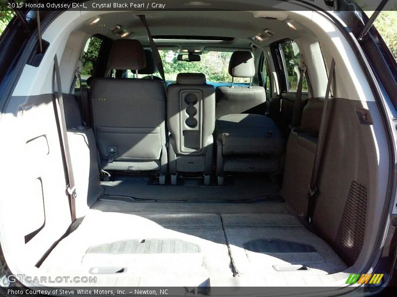 Crystal Black Pearl / Gray 2015 Honda Odyssey EX-L