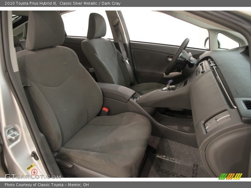 Classic Silver Metallic / Dark Gray 2010 Toyota Prius Hybrid III