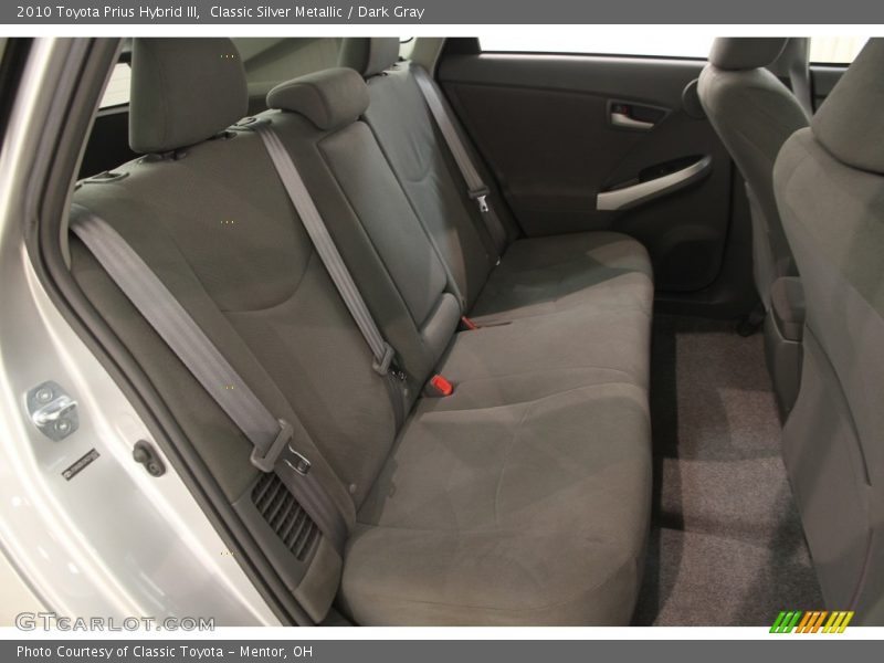 Classic Silver Metallic / Dark Gray 2010 Toyota Prius Hybrid III