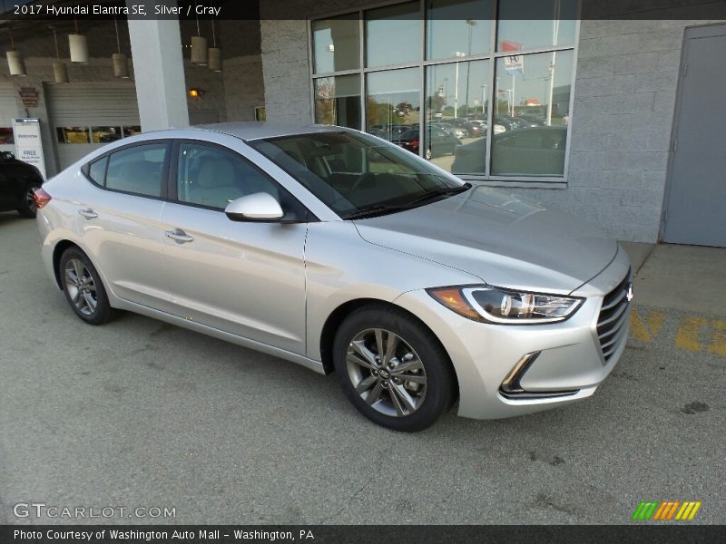 Silver / Gray 2017 Hyundai Elantra SE