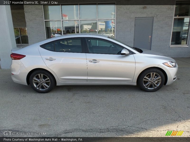 Silver / Gray 2017 Hyundai Elantra SE