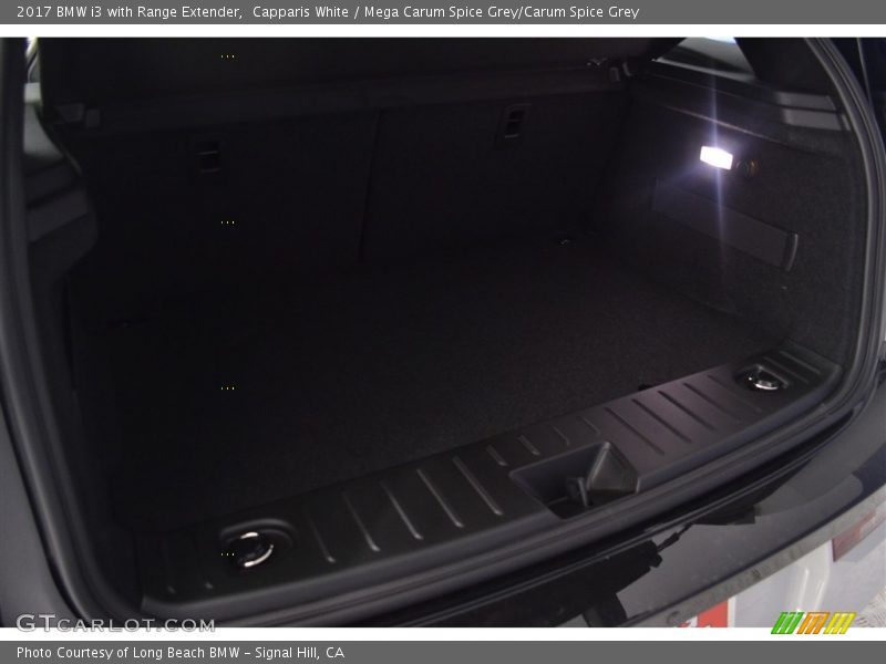 Capparis White / Mega Carum Spice Grey/Carum Spice Grey 2017 BMW i3 with Range Extender