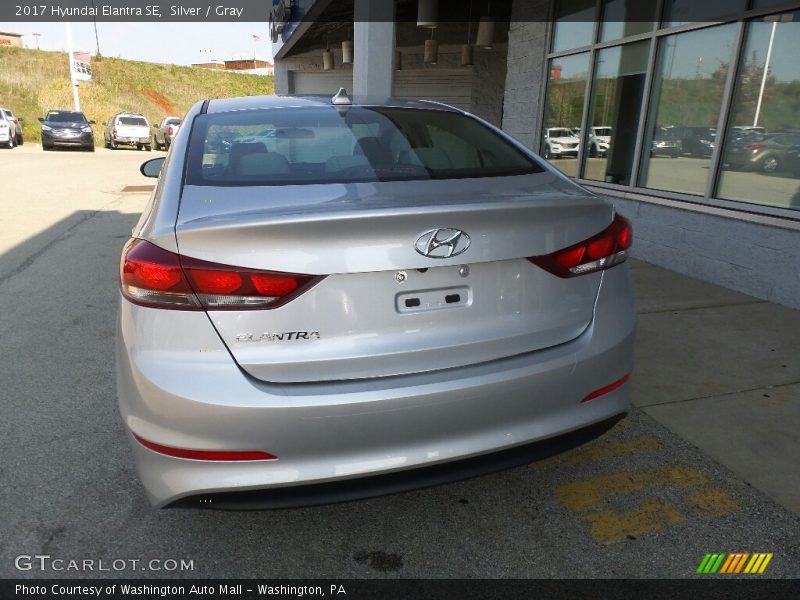 Silver / Gray 2017 Hyundai Elantra SE