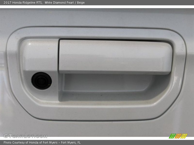 White Diamond Pearl / Beige 2017 Honda Ridgeline RTS