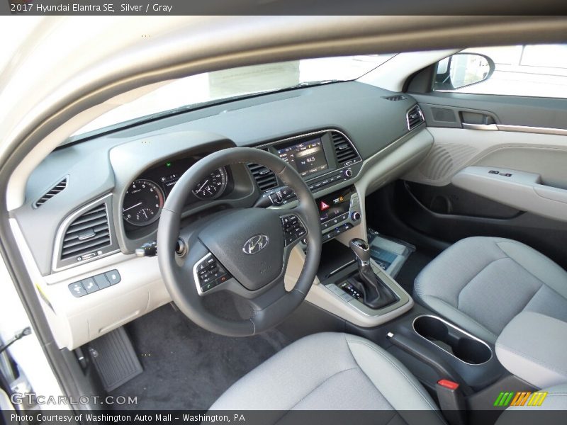 Silver / Gray 2017 Hyundai Elantra SE