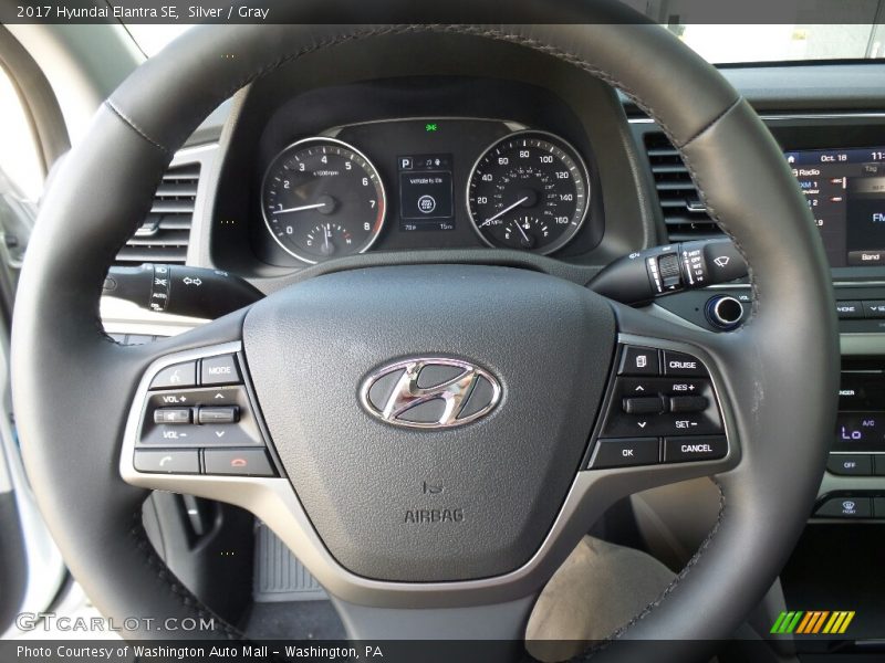 Silver / Gray 2017 Hyundai Elantra SE