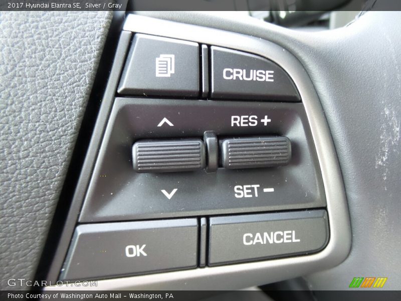 Silver / Gray 2017 Hyundai Elantra SE