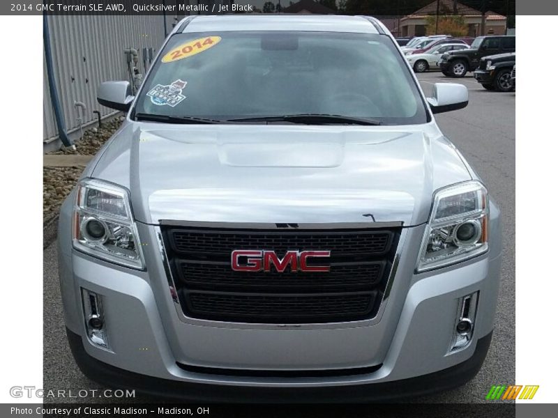 Quicksilver Metallic / Jet Black 2014 GMC Terrain SLE AWD
