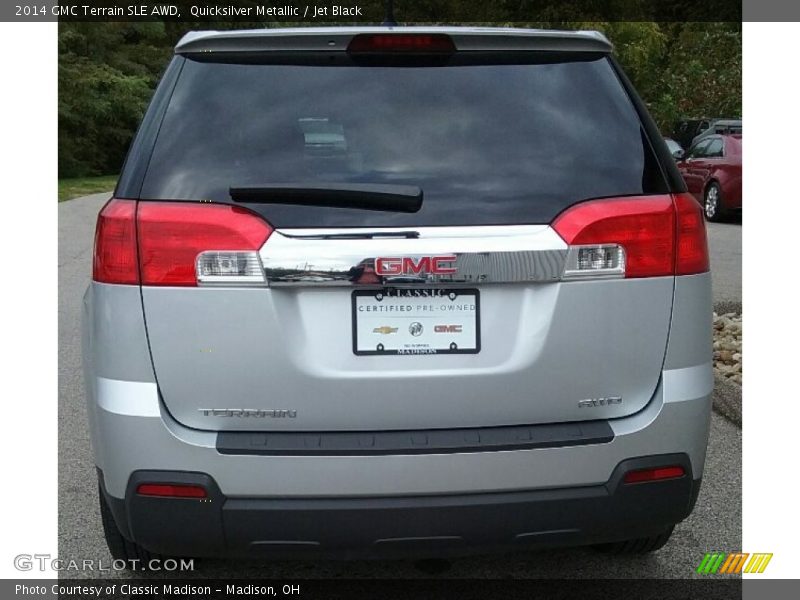Quicksilver Metallic / Jet Black 2014 GMC Terrain SLE AWD