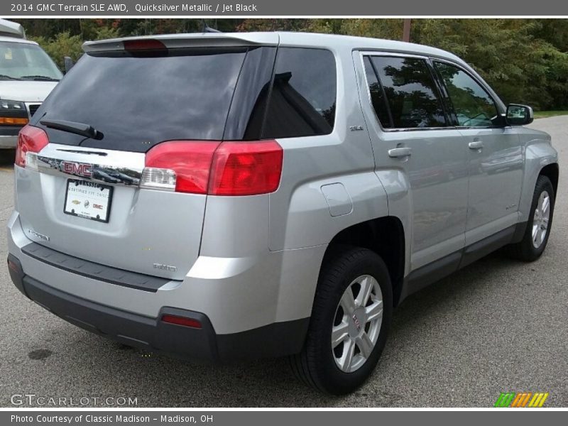 Quicksilver Metallic / Jet Black 2014 GMC Terrain SLE AWD