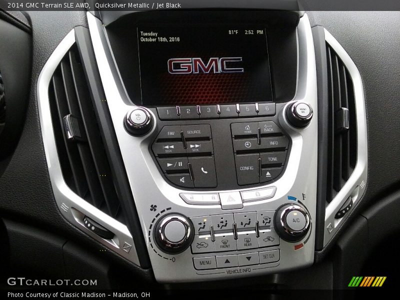 Quicksilver Metallic / Jet Black 2014 GMC Terrain SLE AWD