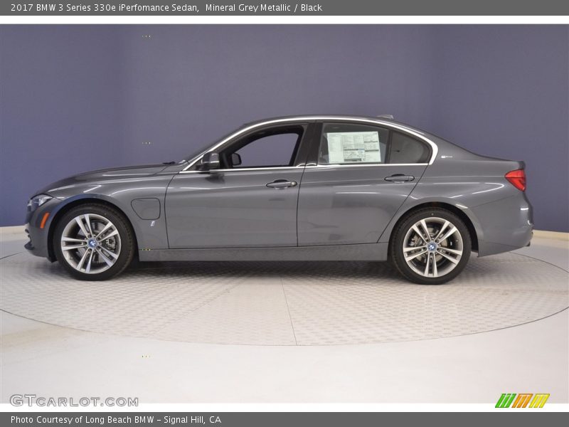  2017 3 Series 330e iPerfomance Sedan Mineral Grey Metallic