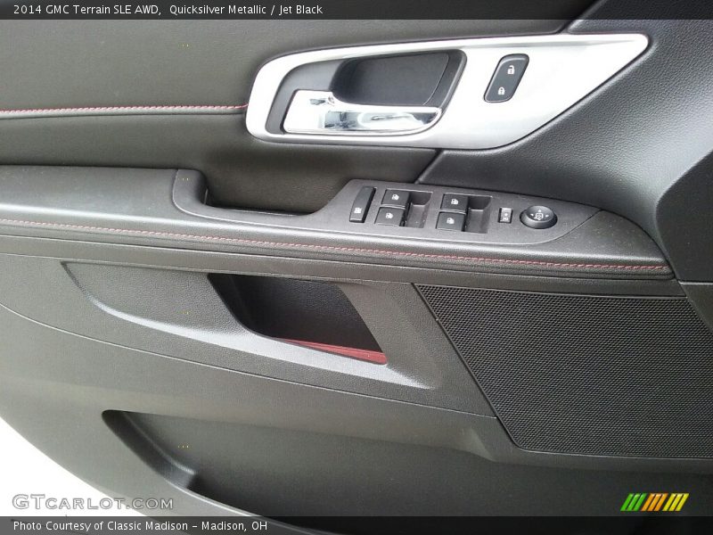 Quicksilver Metallic / Jet Black 2014 GMC Terrain SLE AWD