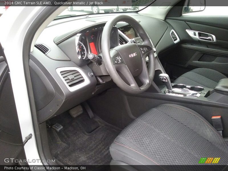 Quicksilver Metallic / Jet Black 2014 GMC Terrain SLE AWD
