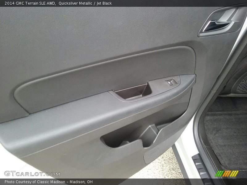 Quicksilver Metallic / Jet Black 2014 GMC Terrain SLE AWD