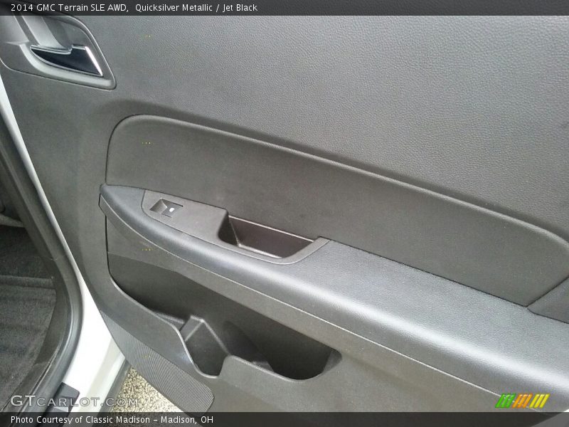 Quicksilver Metallic / Jet Black 2014 GMC Terrain SLE AWD