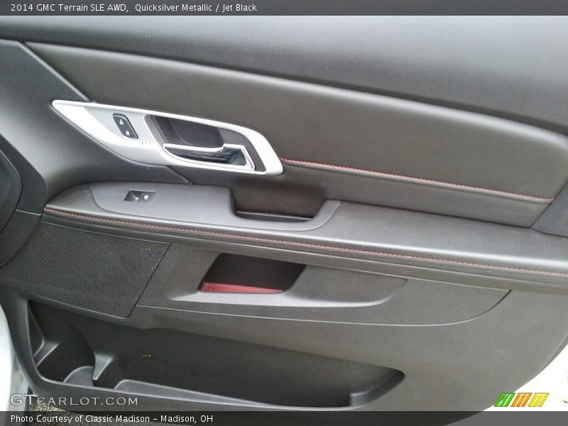 Quicksilver Metallic / Jet Black 2014 GMC Terrain SLE AWD