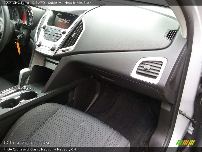 Quicksilver Metallic / Jet Black 2014 GMC Terrain SLE AWD