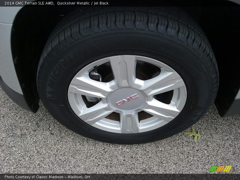 Quicksilver Metallic / Jet Black 2014 GMC Terrain SLE AWD