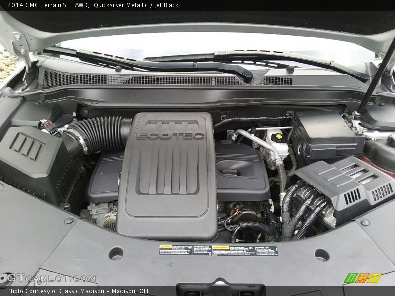 Quicksilver Metallic / Jet Black 2014 GMC Terrain SLE AWD