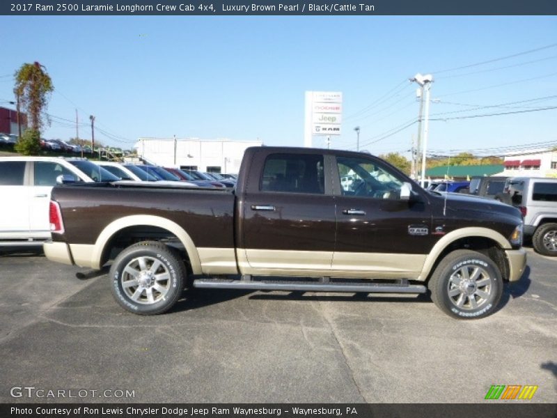  2017 2500 Laramie Longhorn Crew Cab 4x4 Luxury Brown Pearl
