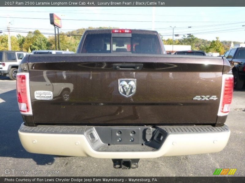 Luxury Brown Pearl / Black/Cattle Tan 2017 Ram 2500 Laramie Longhorn Crew Cab 4x4