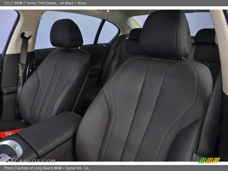 Jet Black / Black 2017 BMW 7 Series 740i Sedan