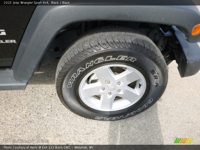 Black / Black 2015 Jeep Wrangler Sport 4x4
