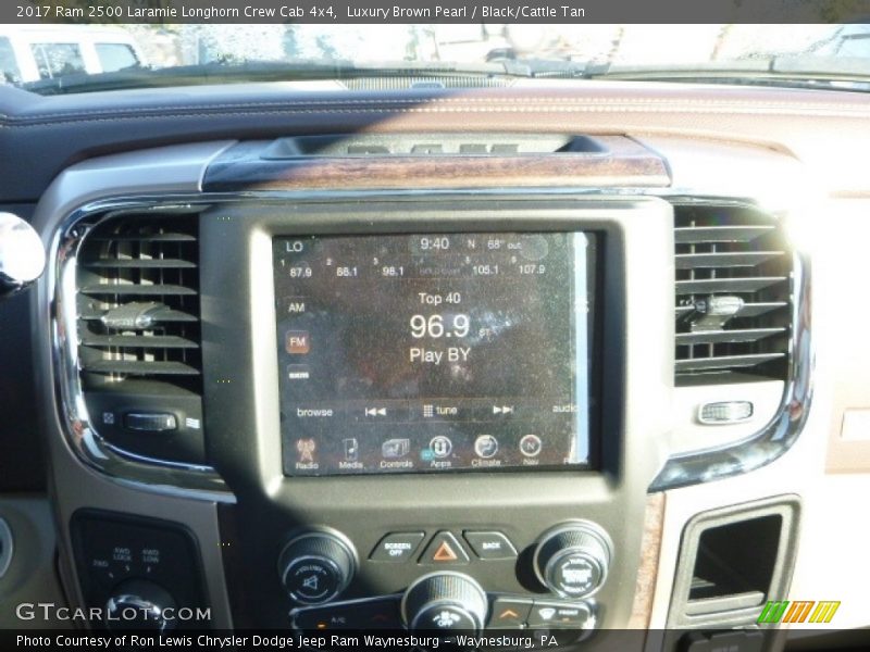 Luxury Brown Pearl / Black/Cattle Tan 2017 Ram 2500 Laramie Longhorn Crew Cab 4x4
