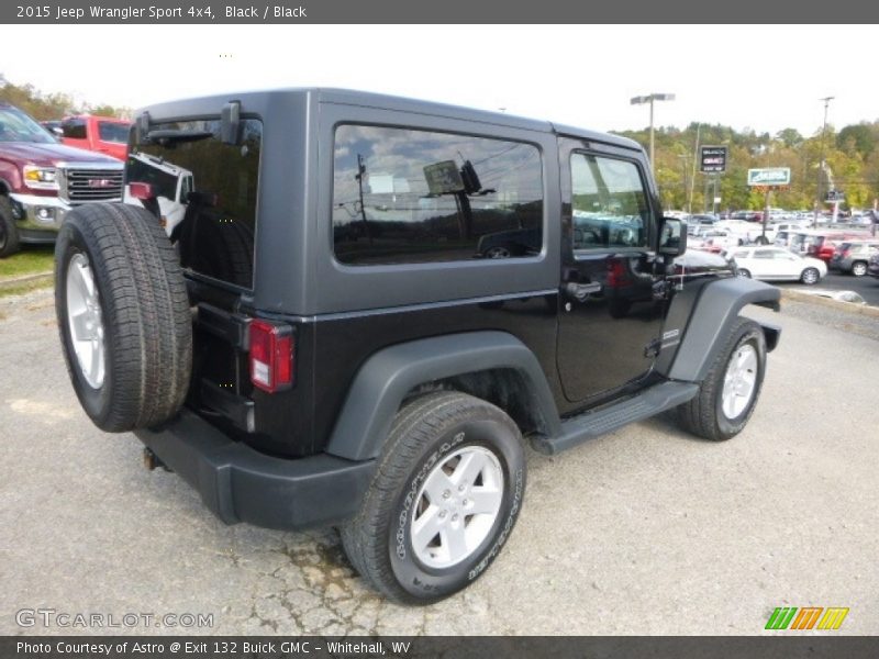Black / Black 2015 Jeep Wrangler Sport 4x4