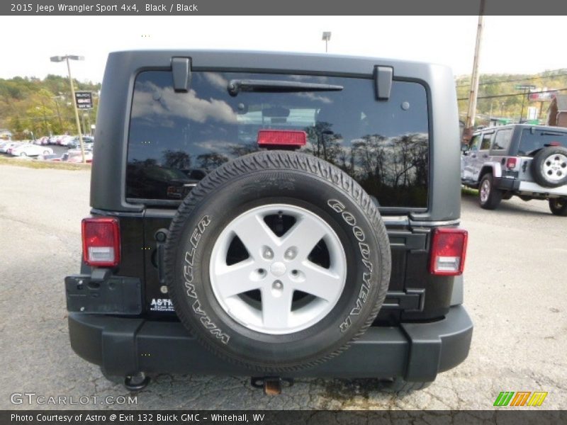 Black / Black 2015 Jeep Wrangler Sport 4x4
